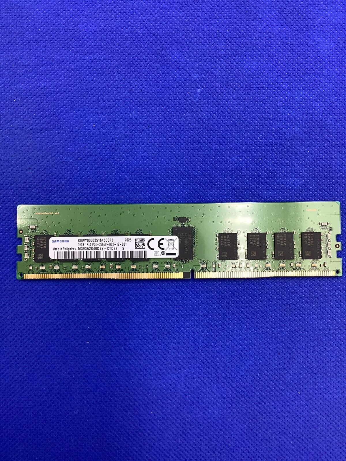 M393A2K40DB2-CTD Samsung 16GB (1X16GB) 1RX4 PC4-2666V DDR4 Server Memory 