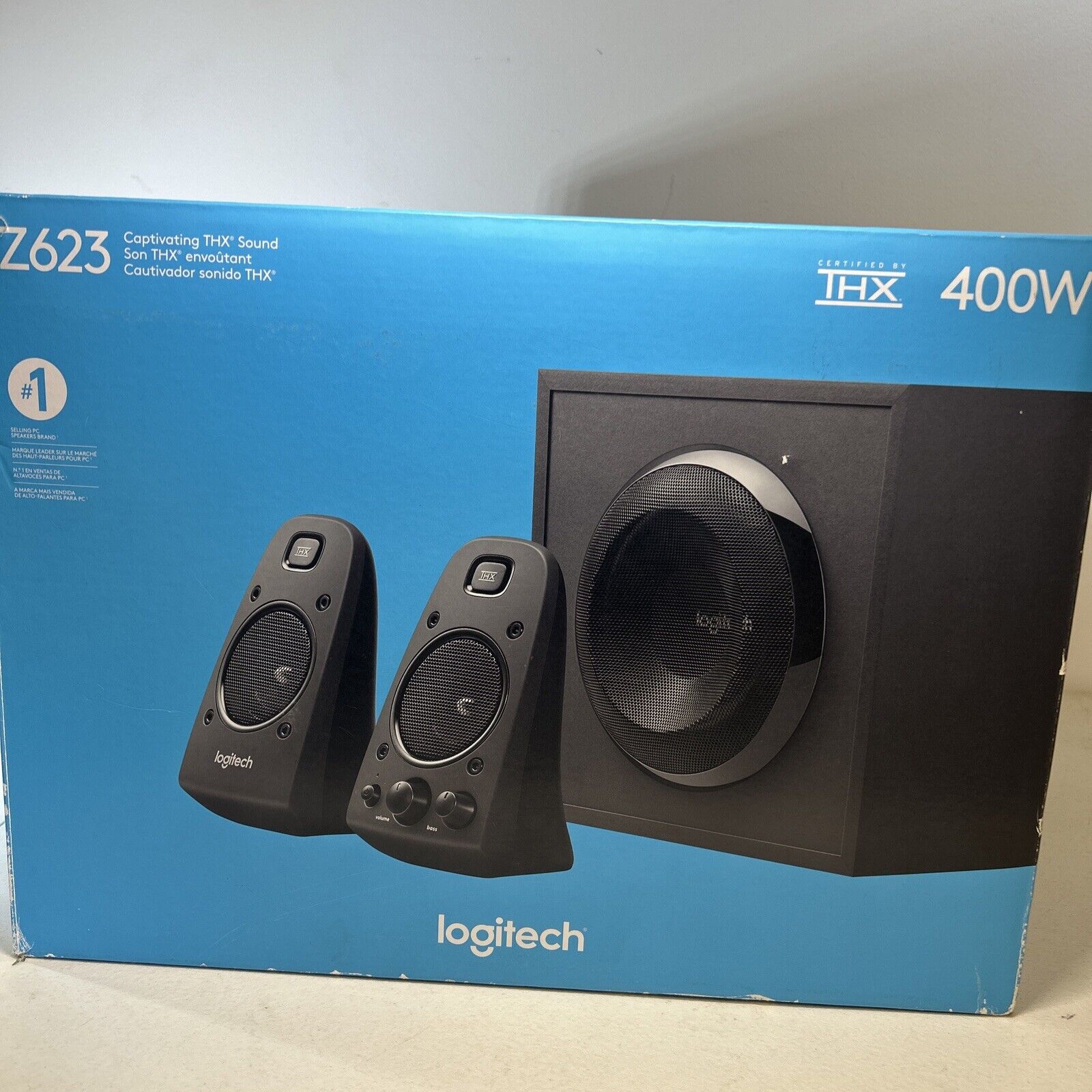 Logitech Z623 2.1 THX Certified Speaker System 400 Watt