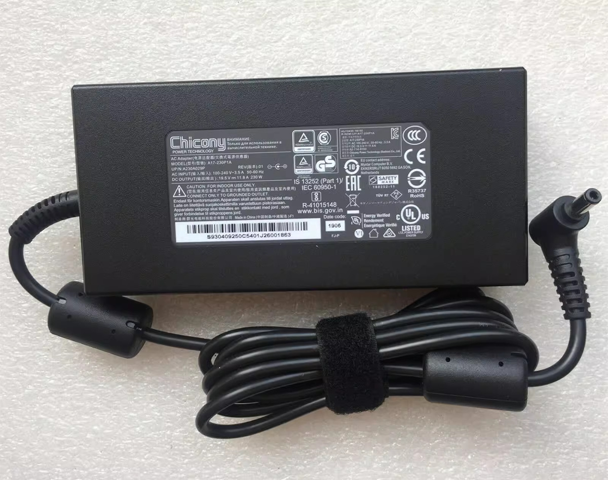 Genuine 230W Power Adapter for Gigabyte A5 X1 K1 A7 X1 Series Gaming Noteobook