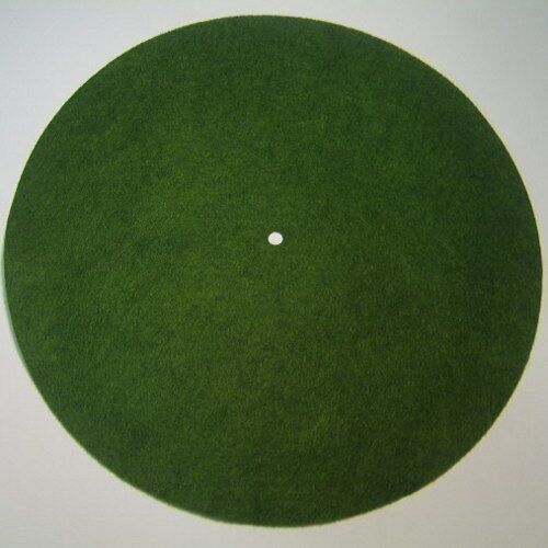 Victor Phonograph SMALL LIGHT GREEN Turntable Felt - Round (fits 10\