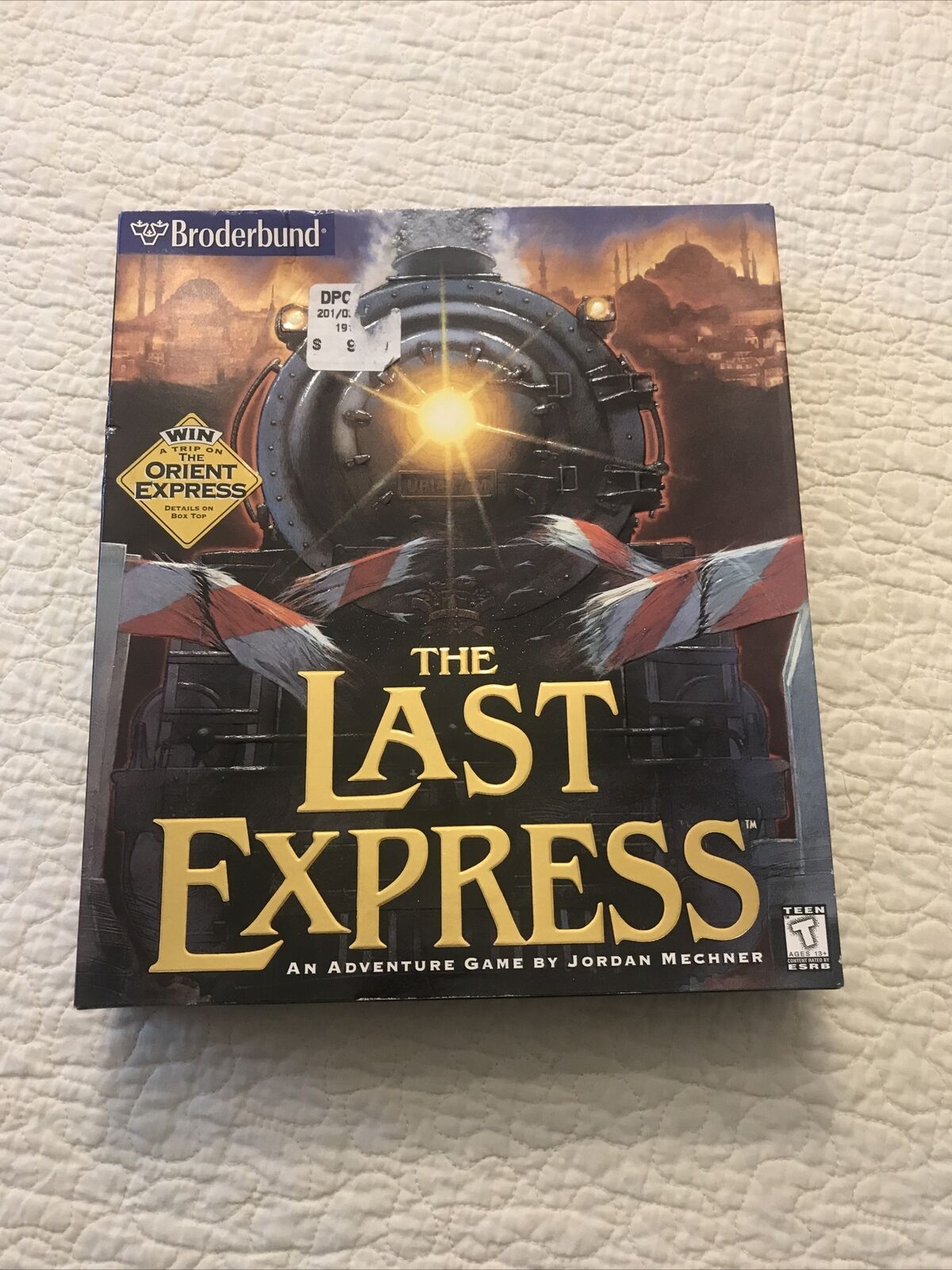 1997 THE LAST EXPRESS BIG BOX PC CD-ROM W 95 BRODERBUND FACTORY SEALED