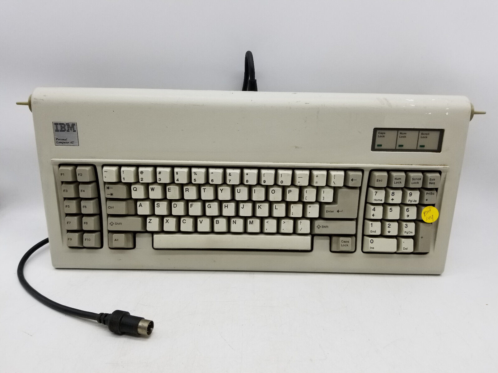 Vintage IBM Model F AT Buckling Spring Keyboard 5-Pin DIN (Tested, One Key Bad)