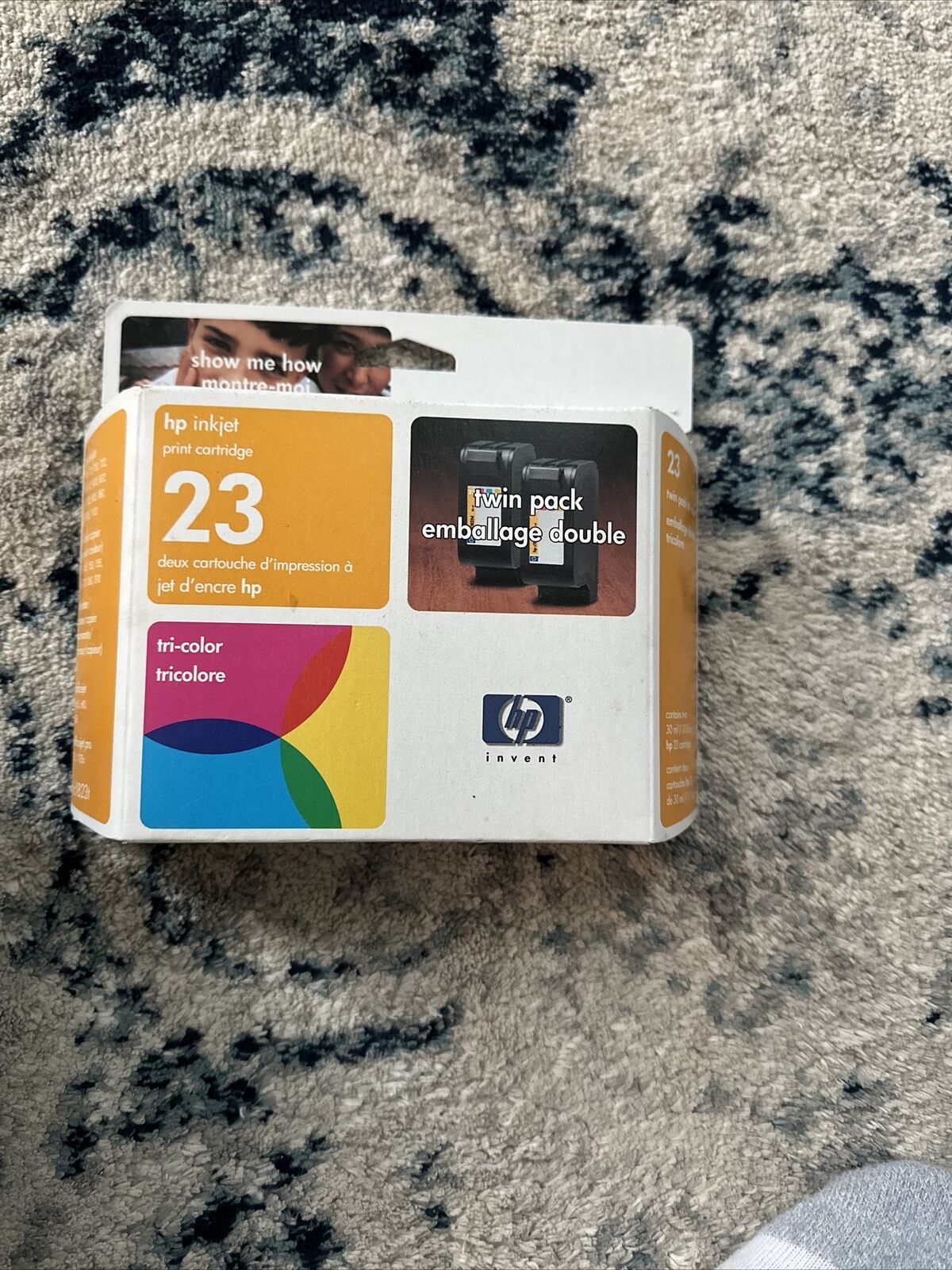 HP 23 C1823T Tri-color Twin Pack Ink