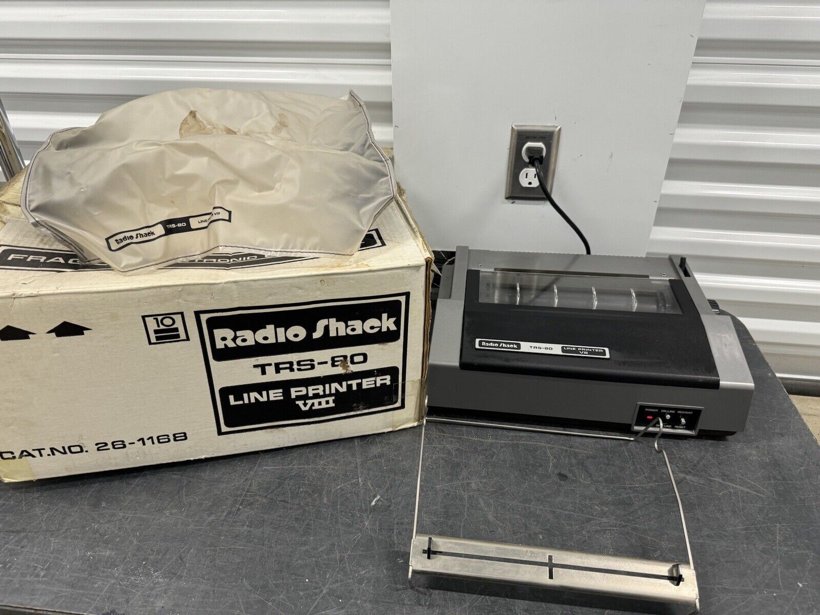 RADIO SHACK TANDY TRS-80 LINE PRINTER VIII CAT NO 26-1168 In Original Box