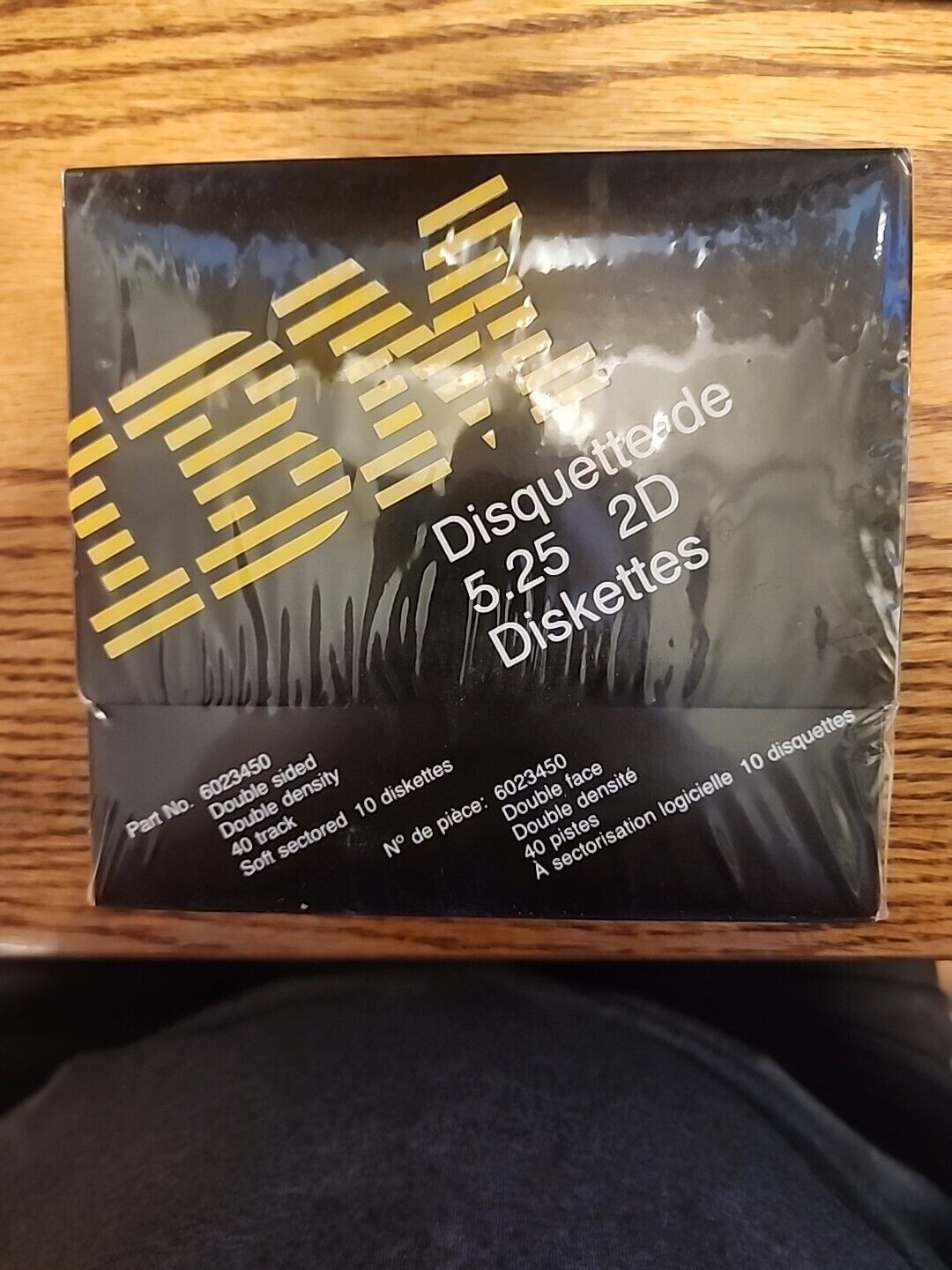 IBM 5.25 Diskette 2D Double Sided 10 Pack Brand New Sealed 6023450
