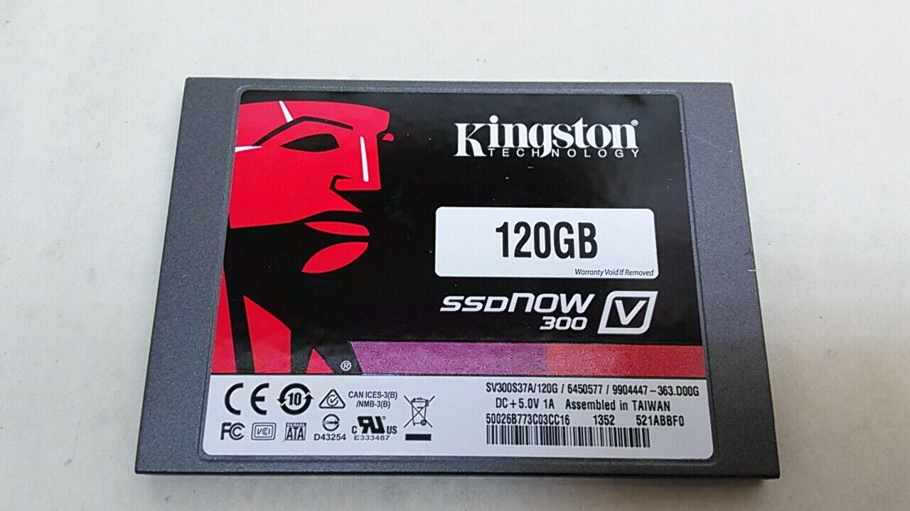 Kingston V300 SV300S37A/120G 120 GB 2.5 in SATA II Solid State Drive