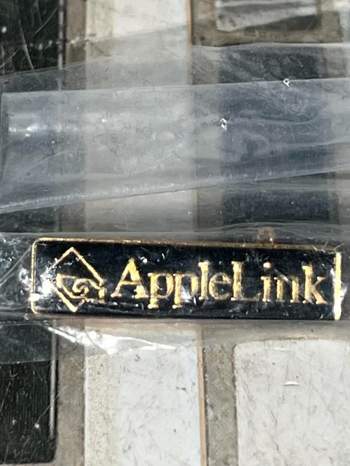 Vintage Apple 1980's AppleLink lapel Pin