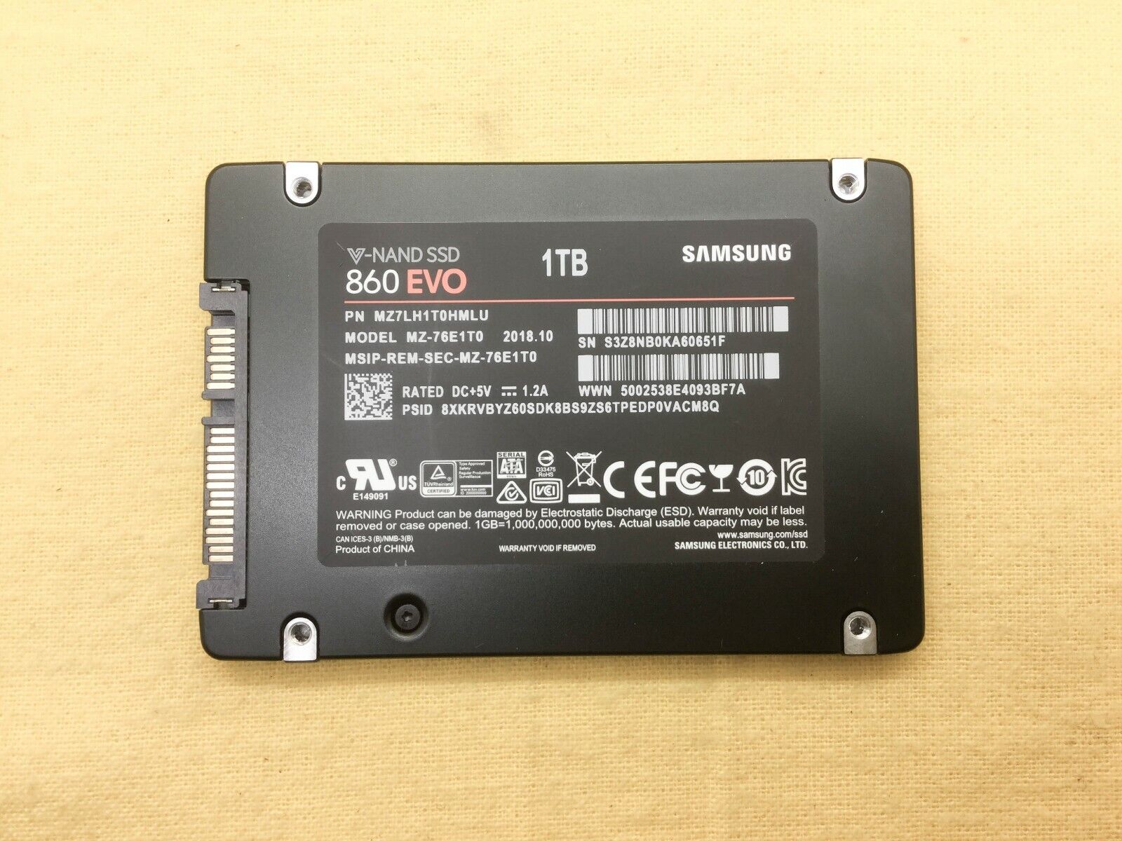 SAMSUNG 860 EVO Series 2.5\