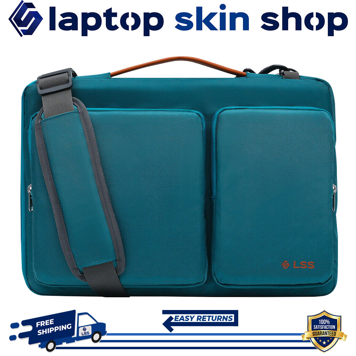 Laptop Sleeve Carry Case Bag Shockproof Protective Handbag 13-13.5 Inch Teal