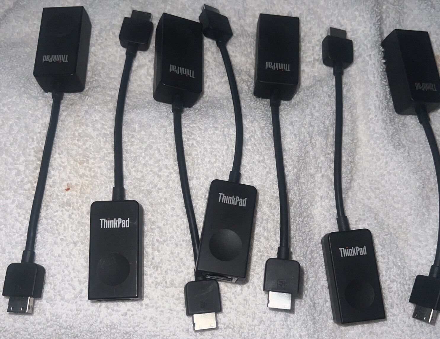 Set Of 8 Genuine LENOVO ThinkPad Ethernet Adapter