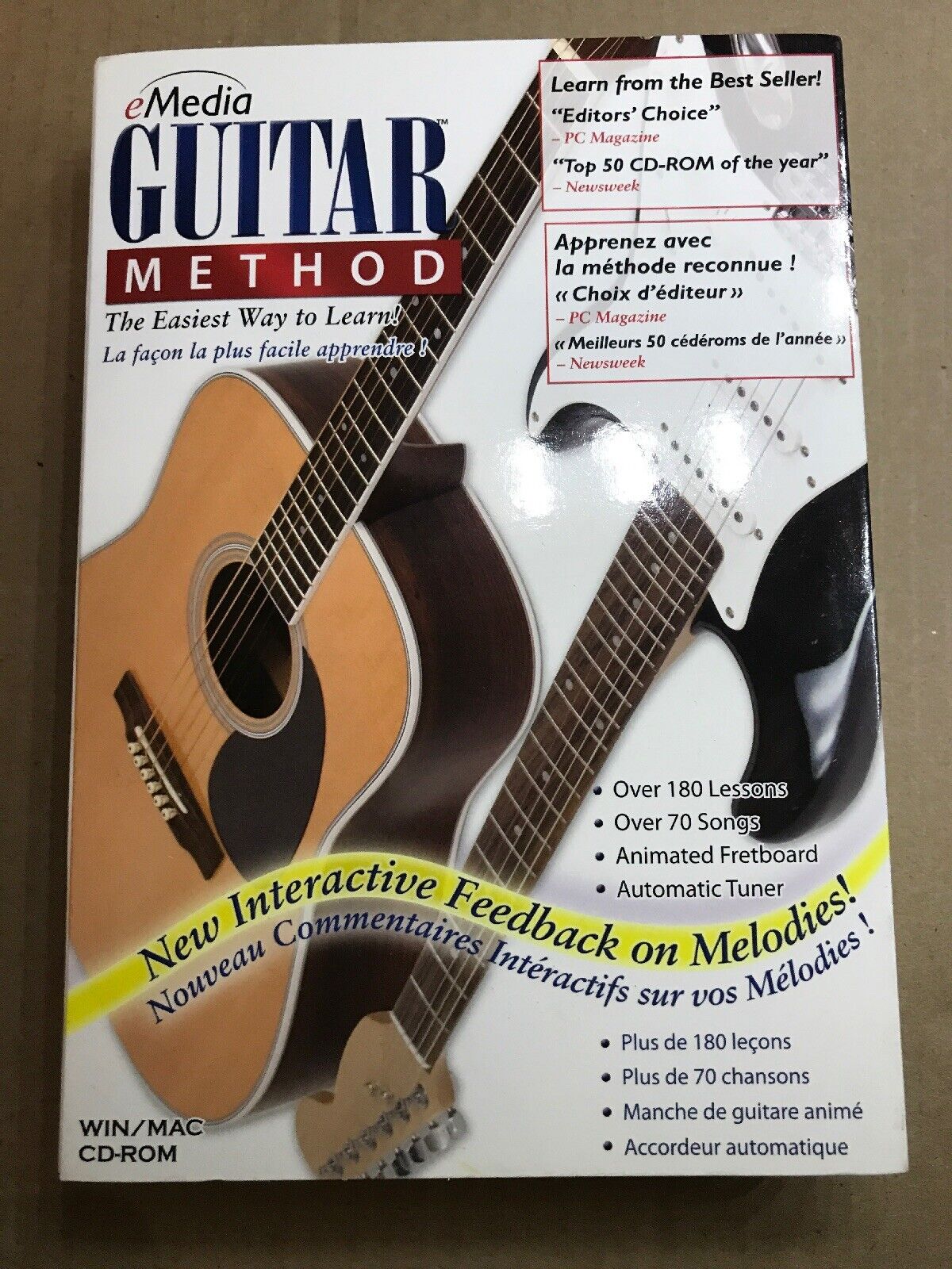 EMedia Guitar Method Guitar Method Deluxe 2-CD Rom Set Beginner To Intermediate