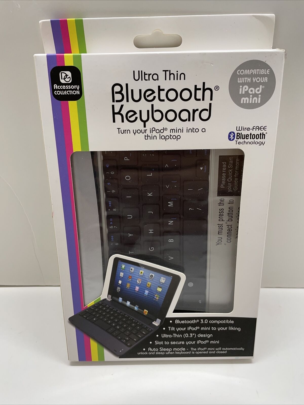 New Ultra Thin Wire Free Bluetooth Keyboard, By Digital Gadgets