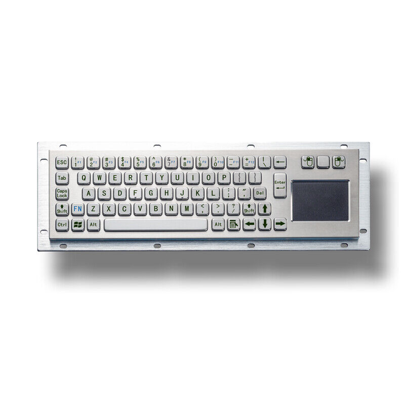 Panel Mount Keyboard Industrial Keyboards With Touchpad for information Kiosk