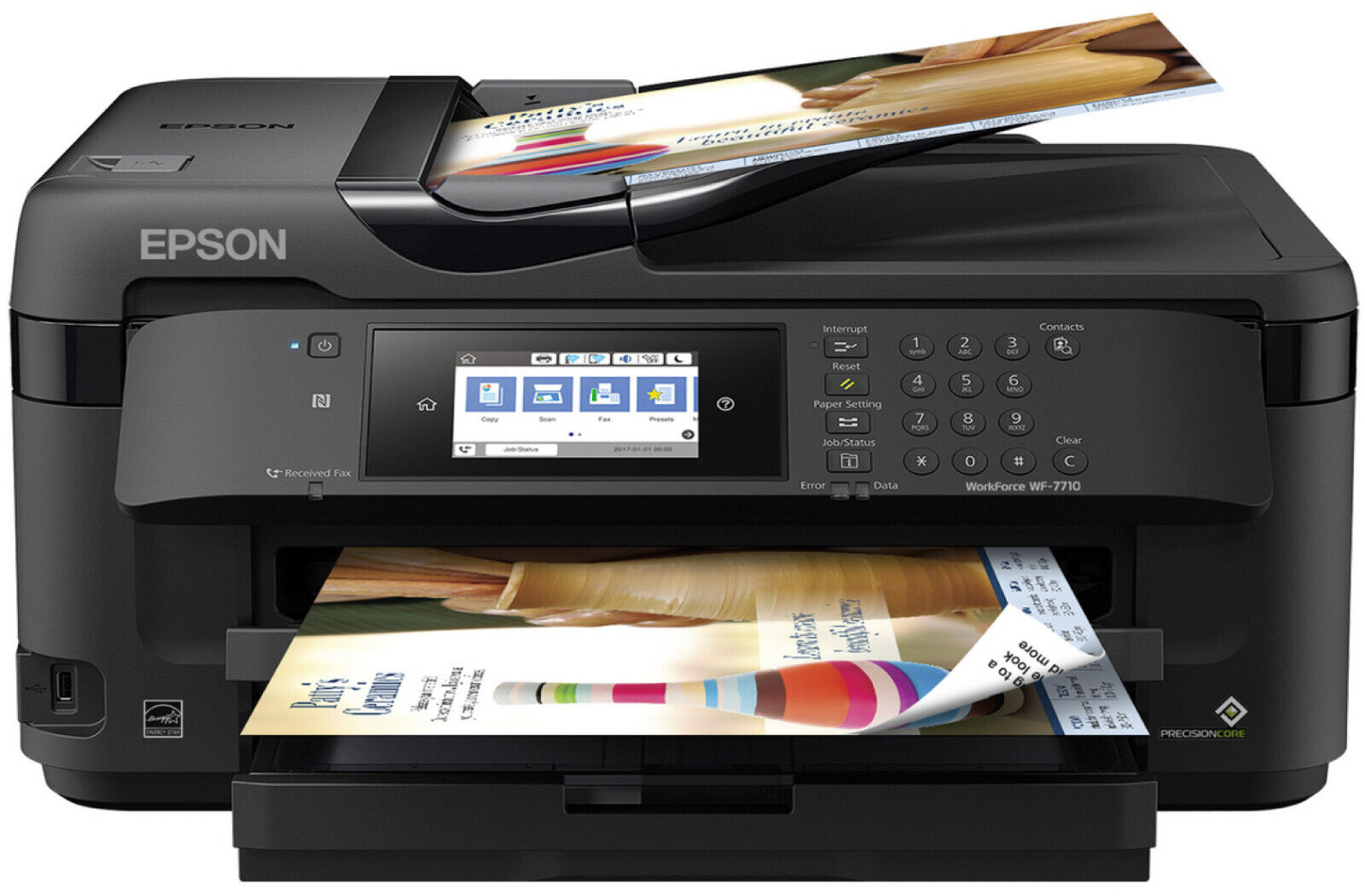 New Epson Workforce WF-7710 All-In-1 Large 13\