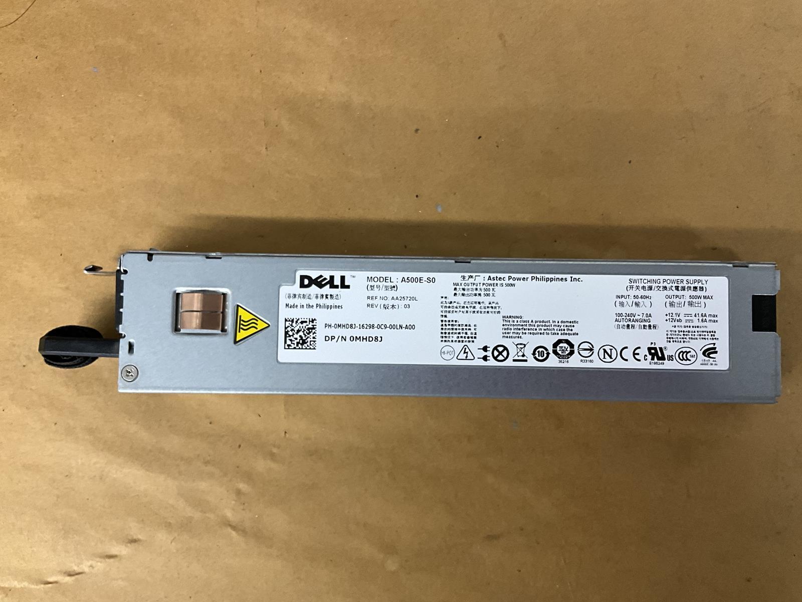 Dell PowerEdge 500W Switching Power Supply A500E-S0