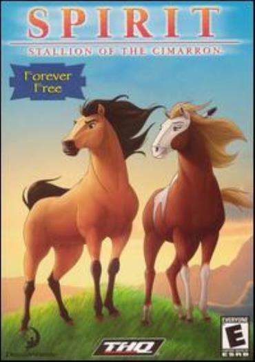 Spirit: Stallion Of The Cimarron Forever Free PC CD movie based horse care game