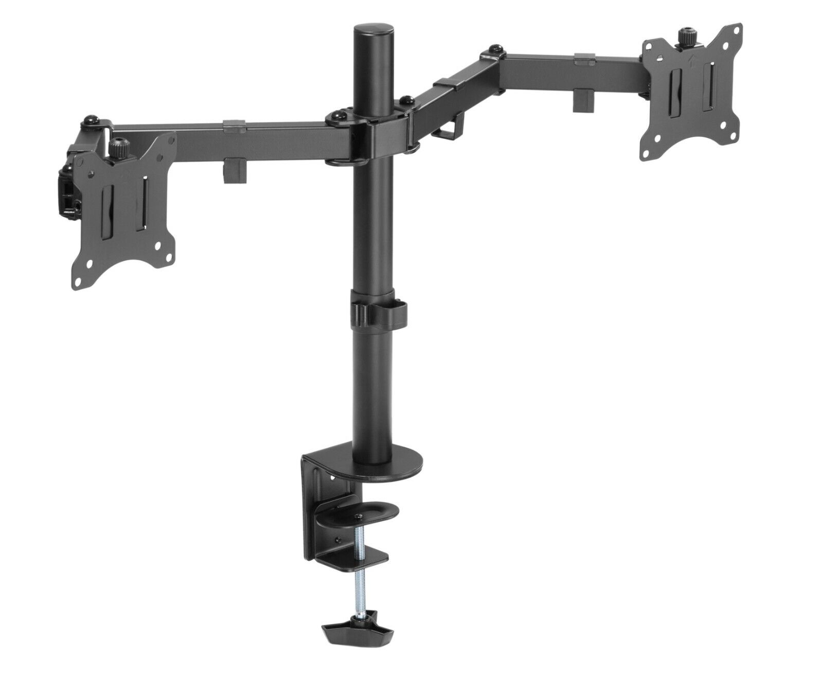 Dual Monitor LED LCD TV Swivel Desk Mount Stand 21 22 23 24 26 27 28 29 30 32