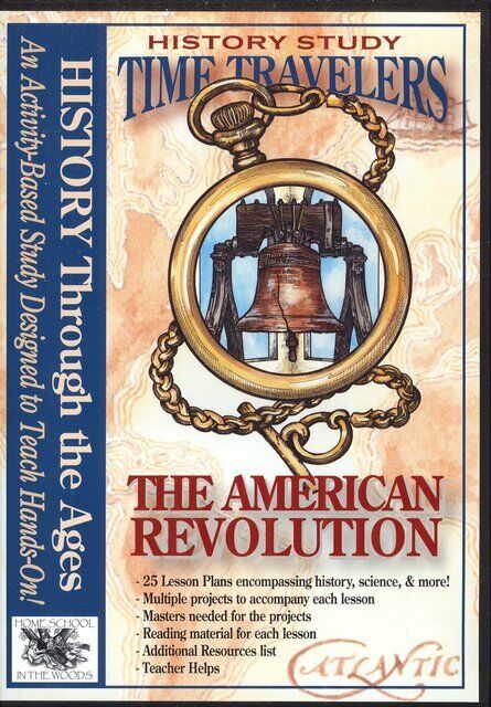 History Study Time Travelers The American Revolution-DVD