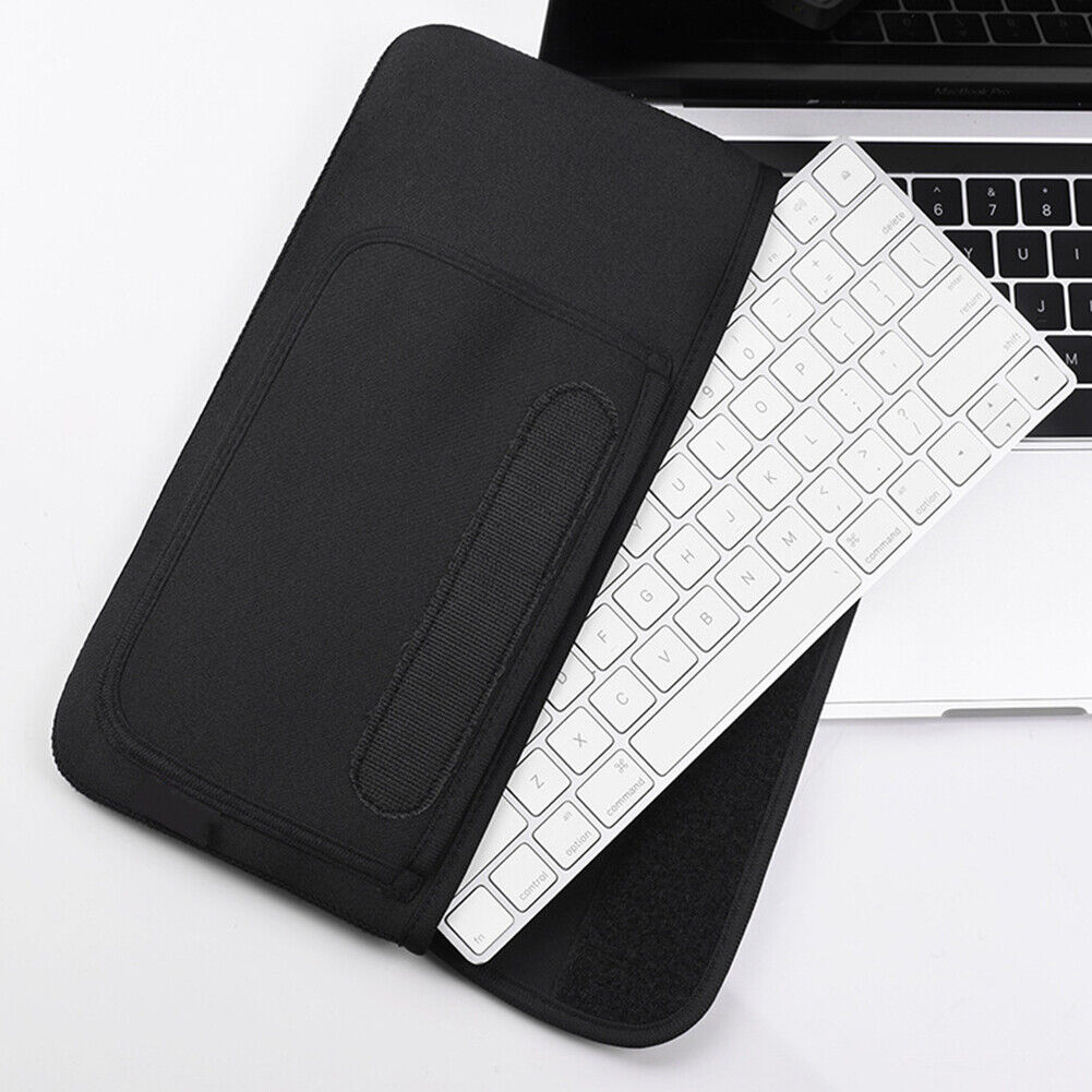 Storage Bag Flat Pocket Protective Cover PU Leather for Apple Keyboard Mouse#