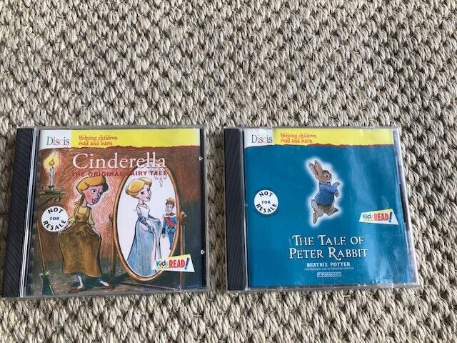 Discis: Cinderella  and The Tale of Peter Rabbit CD, 1994 for Win/Mac 