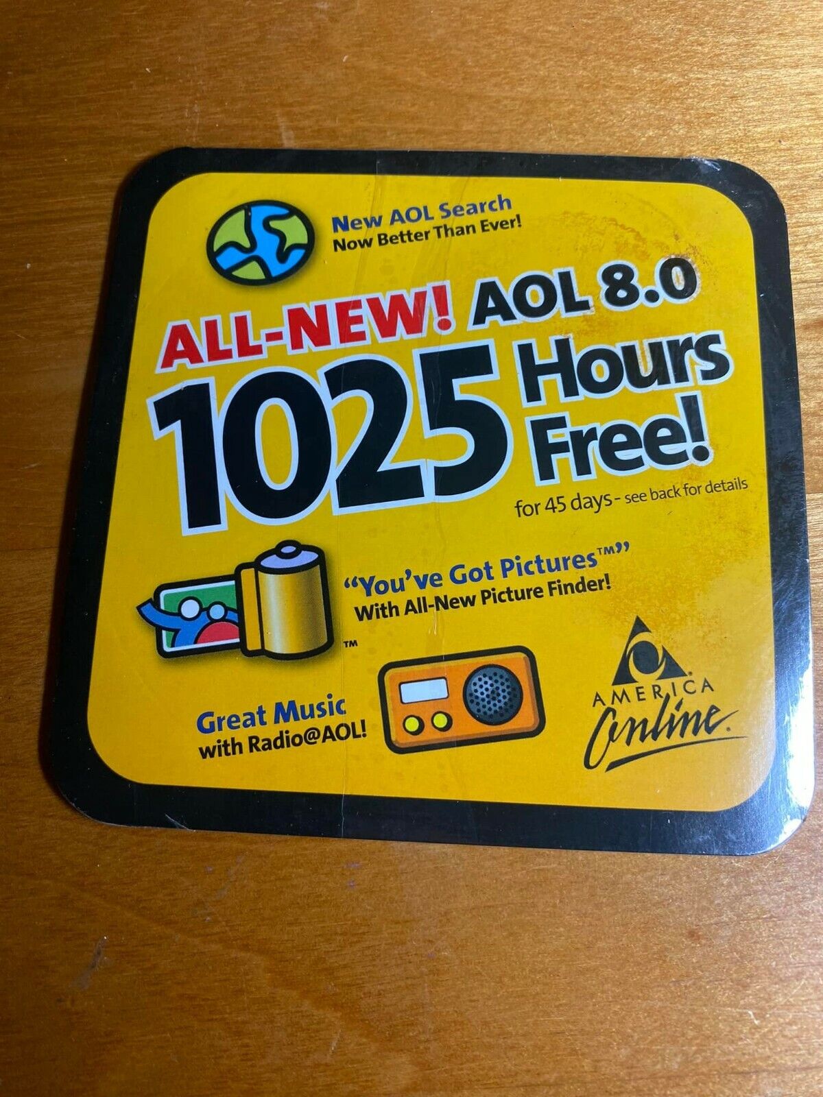Vintage America Online AOL 8.0 Disc - Factory Sealed