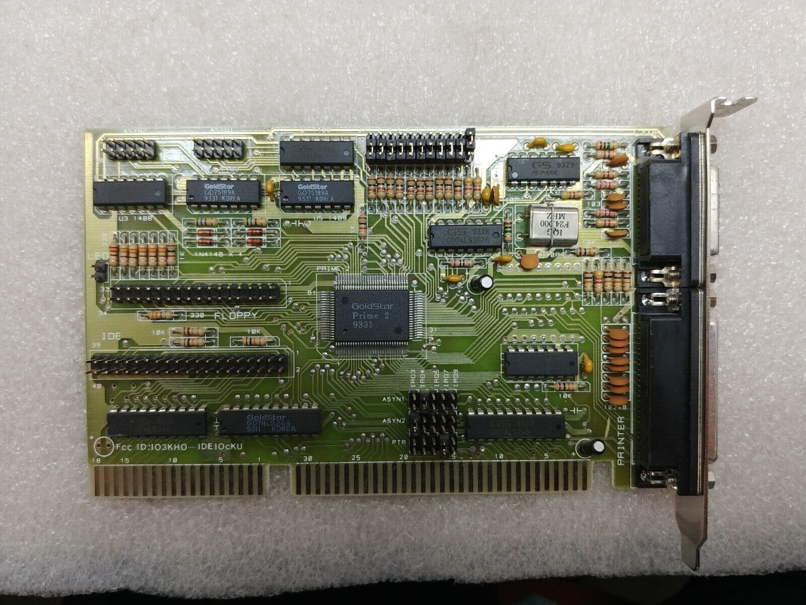 IDE-PLUS-V4L REPLACEMENT GOLDSTAR PRIME 2C 9343 ISA IDE CONTROLLER 