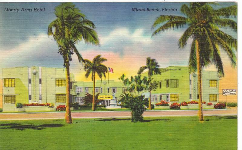 LIBERTY ARMS HOTEL-236 21st ST.-MIAMI BEACH 39,FL