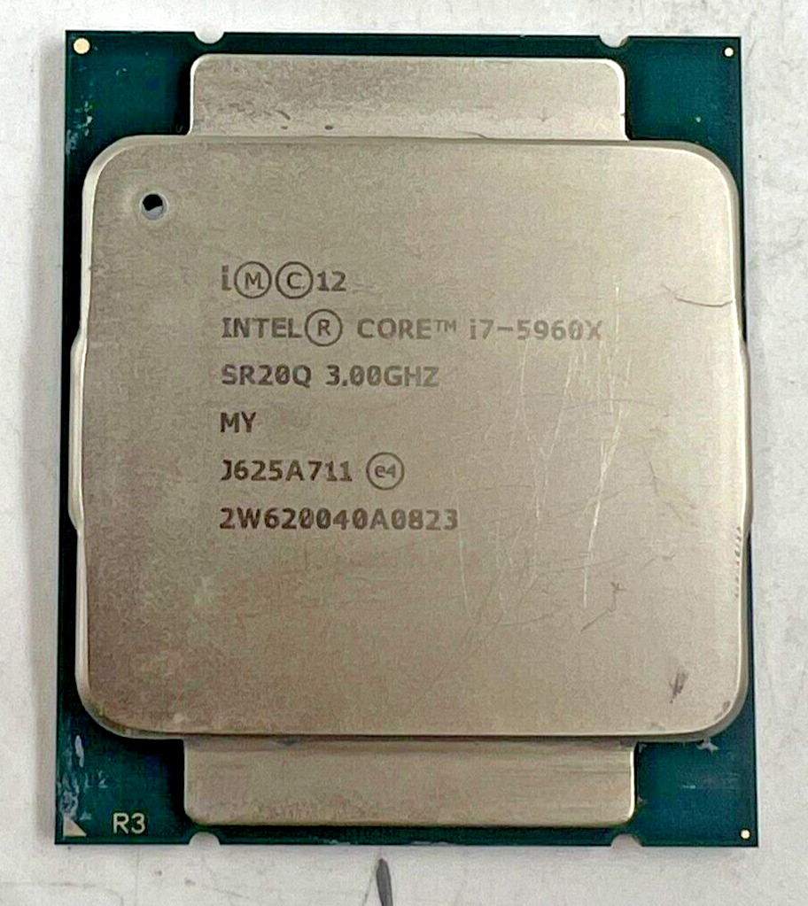 Intel Core i7 i7-5960X *SR20Q* 3.00GHZ MY J625A711 2W620040A0823