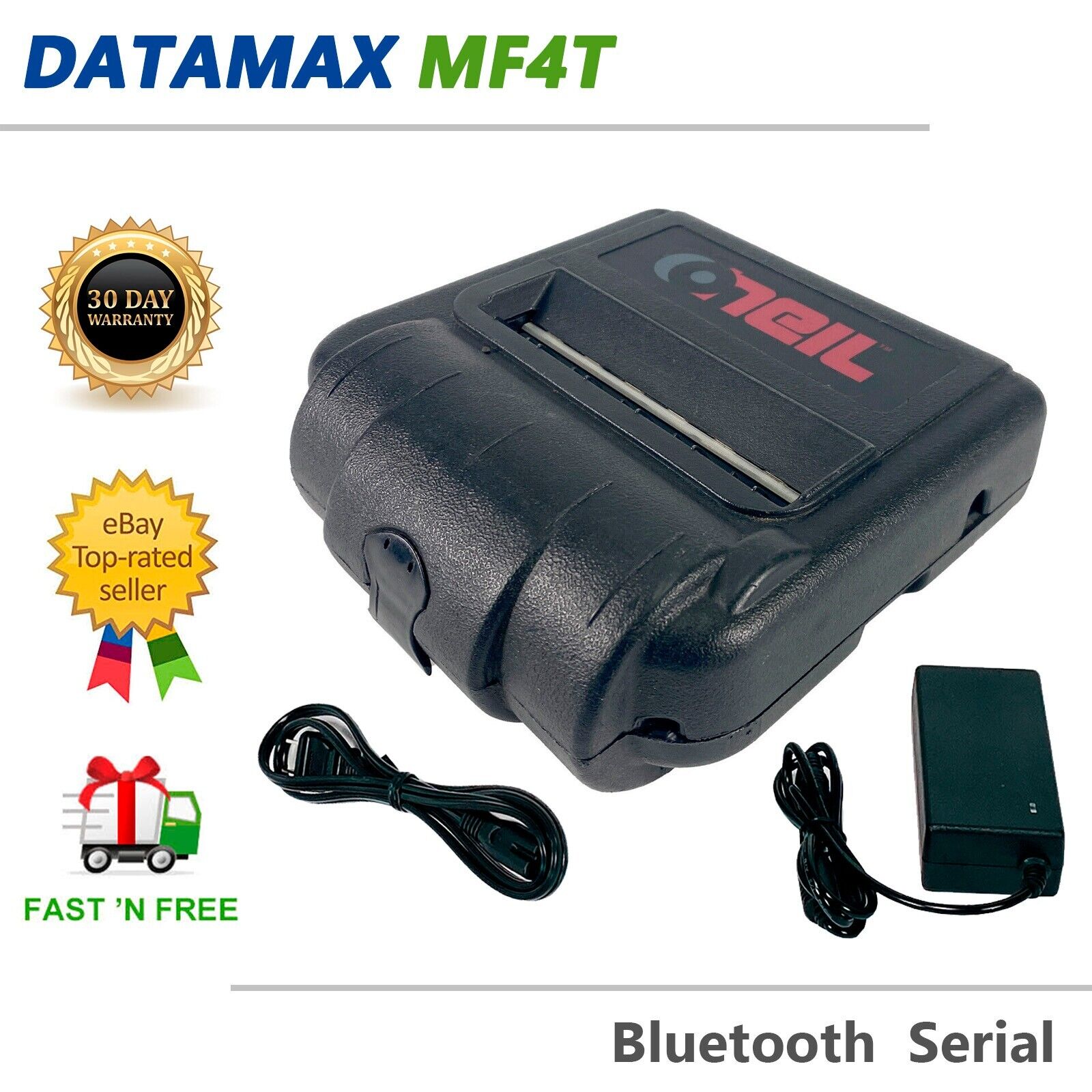Datamax-O'Neil MF4T Direct Thermal Portable Label Printer Bluetooth No Battery