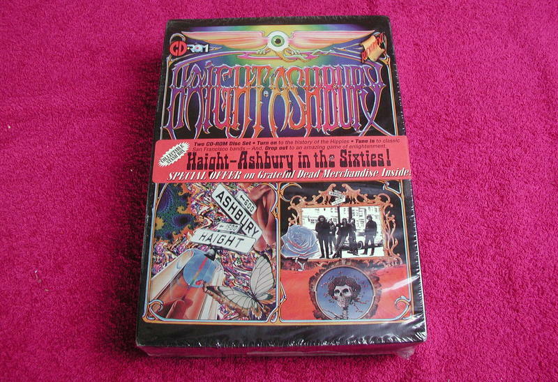 Vintage Software (Haight Ashbury in the Sixties) 2 CD ROM GAME Win Mac SEALED