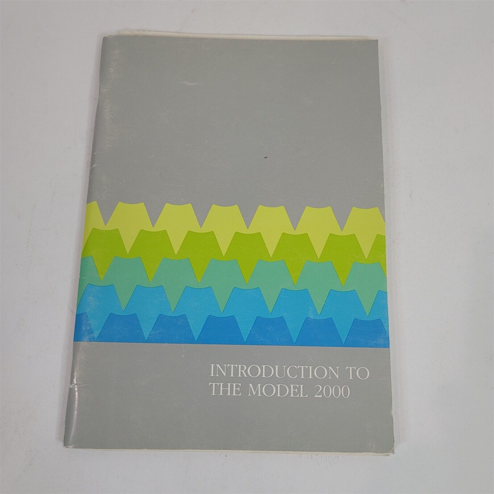 Vintage 1983 Original Introduction to the Tandy Model 2000 Owner's manual