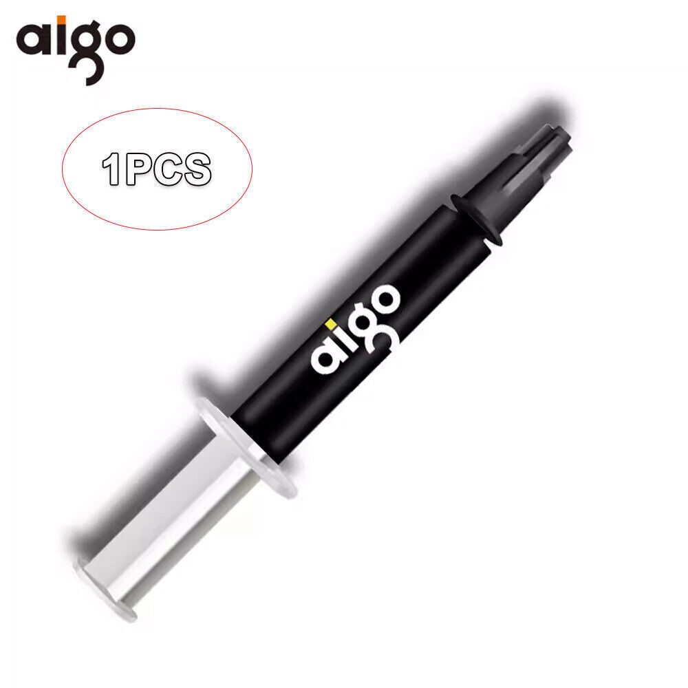 AIGO High Performance Silver Thermal Grease CPU Heatsink Compound Paste Syringe