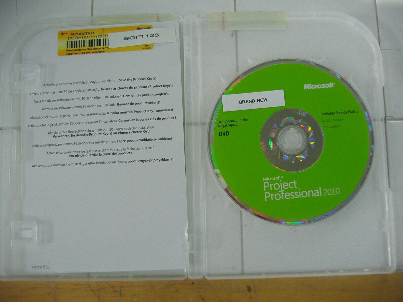 Microsoft Project 2010 Professional Licensed For 2 PCs Full English =BRAND NEW=