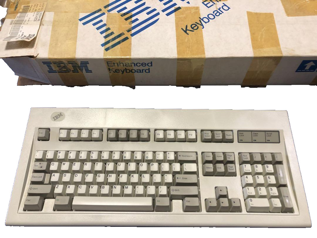 IBM Keyboard M 1391401 US English Japanese Vintage Near Mint