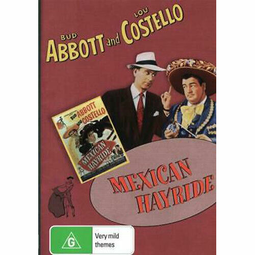 Bud Abbott and Lou Costello: Mexican Hayride DVD NEW (Region 4 Australia)