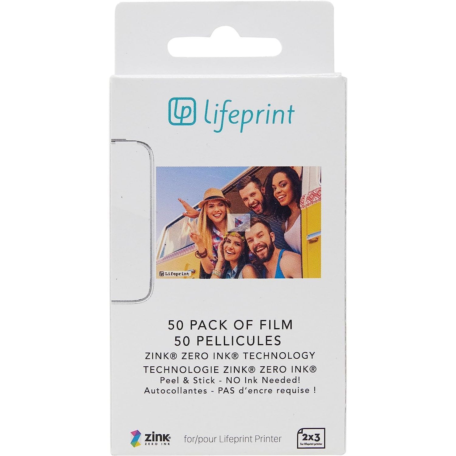 Lifeprint 50 pack of film for Lifeprint Augmented Reality Photo AND Video Printe