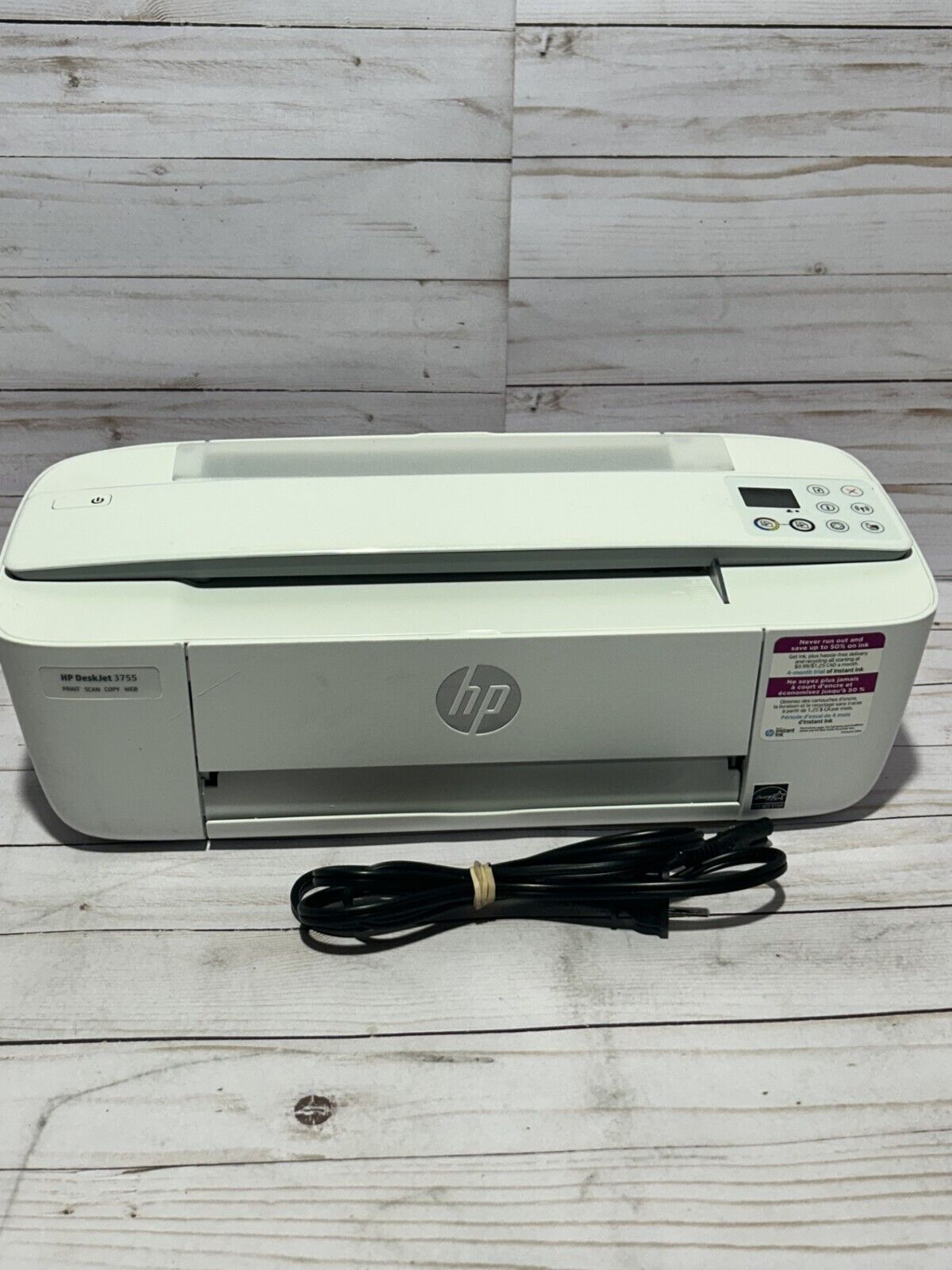 HP Deskjet 3755 Compact All-in-one Wireless Printer With Mobile Printing