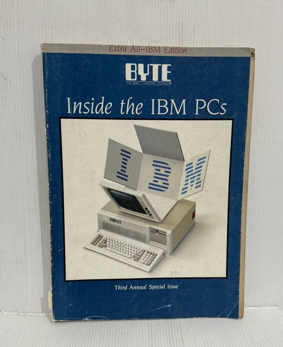 Vintage Byte Inside the IBM PC 1986 Third Annual Special Issue Extra All IBM