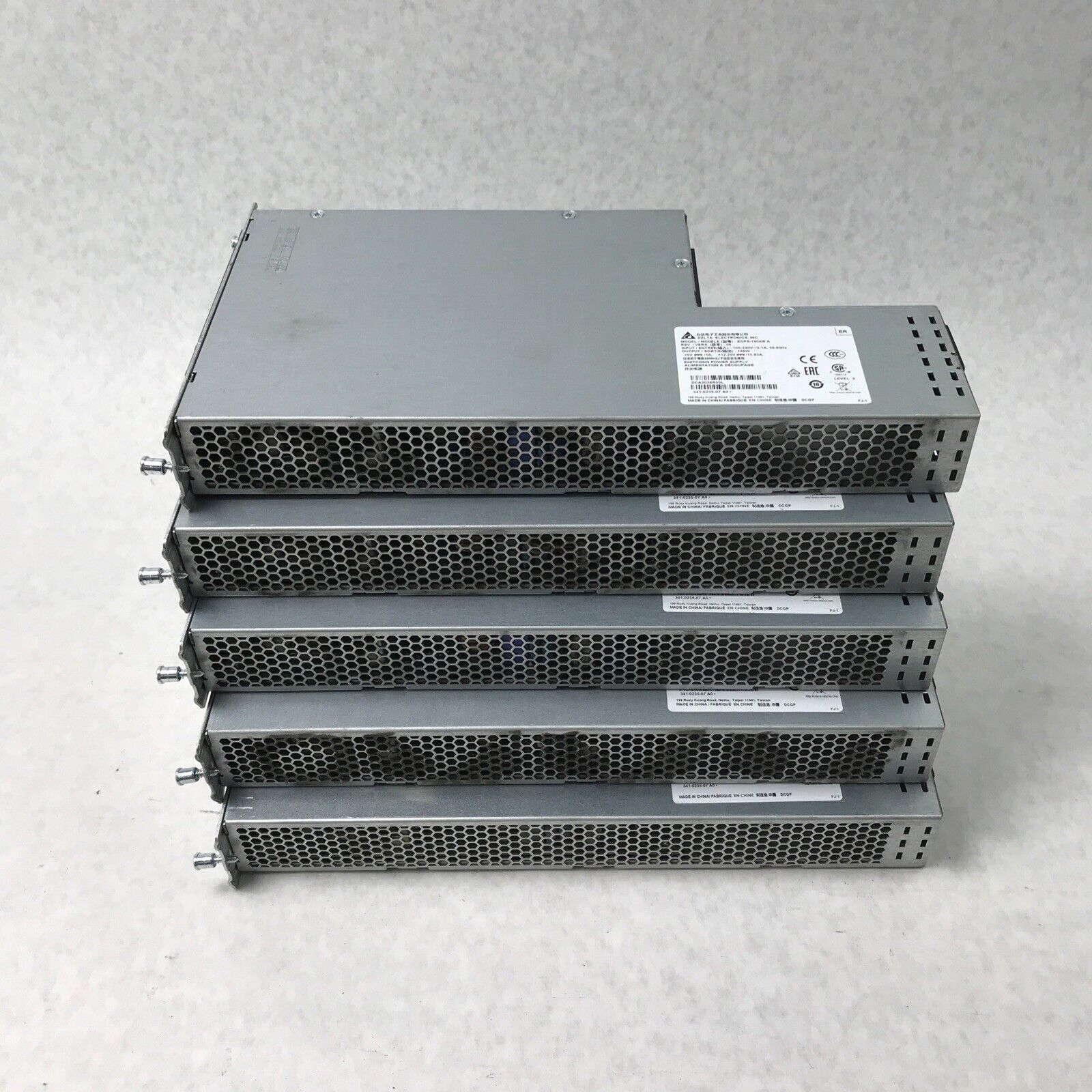 Delta Electronics EDPS-190 240V 60Hz 199W Power Supply (Tested) (Lot of 5)
