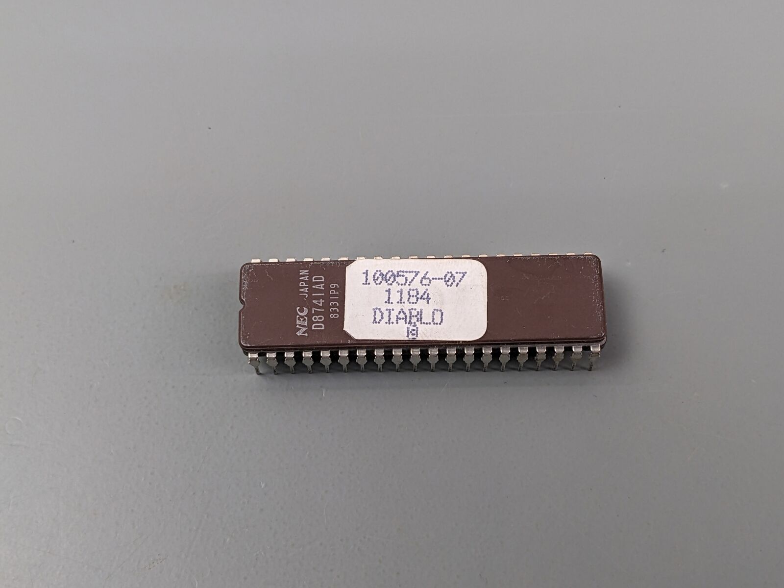 NEC D8741AD Controller IC, Diablo (Xerox?) 100576-07 VTG Ceramic ~ US STOCK