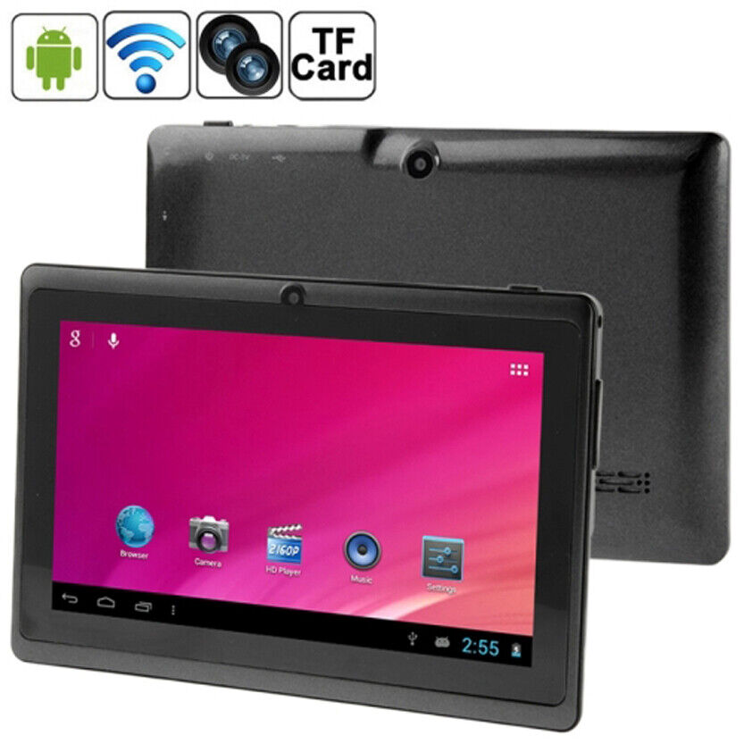 Q88 TABLET PC 8gb ALLWINNER A33 Quad Core 7.0 Inch Wi-Fi Android OTG Tablet Pc
