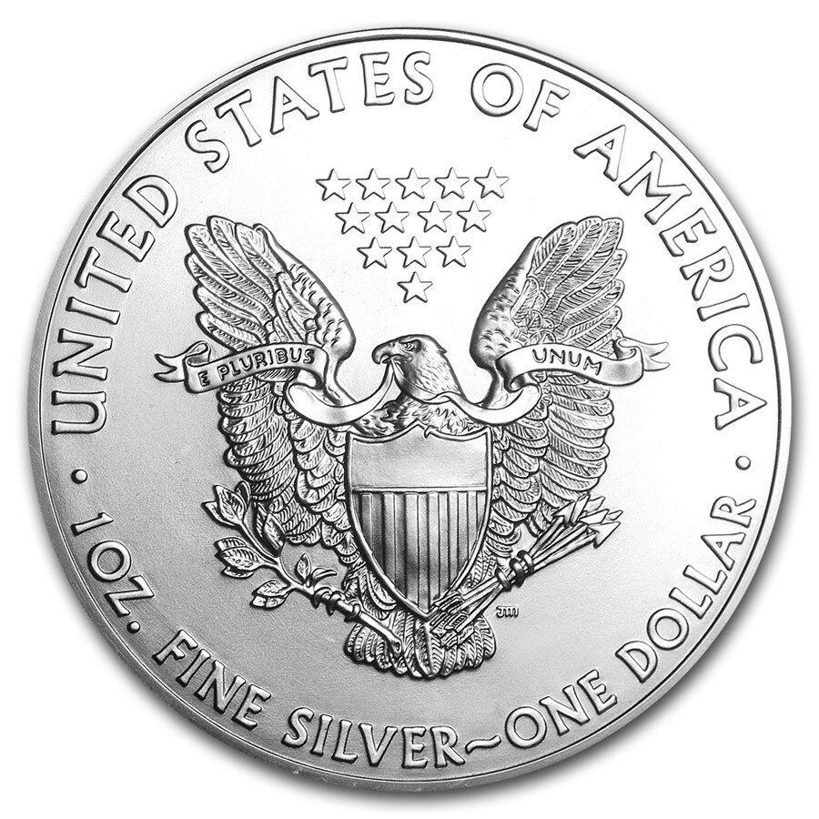 Silver American Eagle 1 oz. .999 fine silver American Eagles 1oz Coin