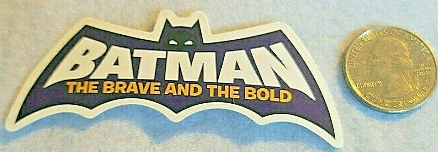 Bat Man The Brave and The Bold Superhero Theme Multicolor Sticker Decal Awesome