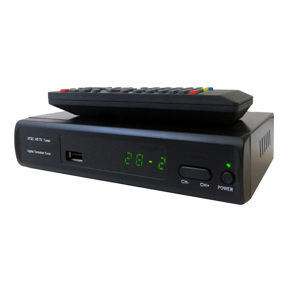 Digital ATSC Aerial TV Receiver Box With Record Pause Playback Of Live TV