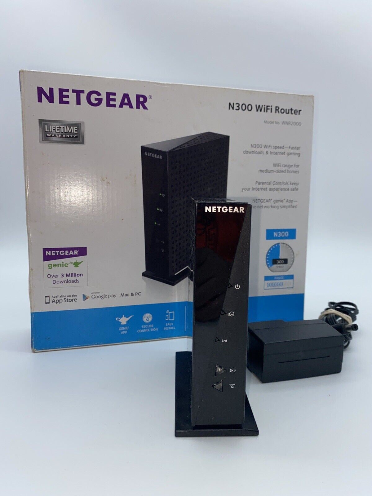Netgear WNR2000v5 Wireless N300 RANGEMAX WiFi ROUTER