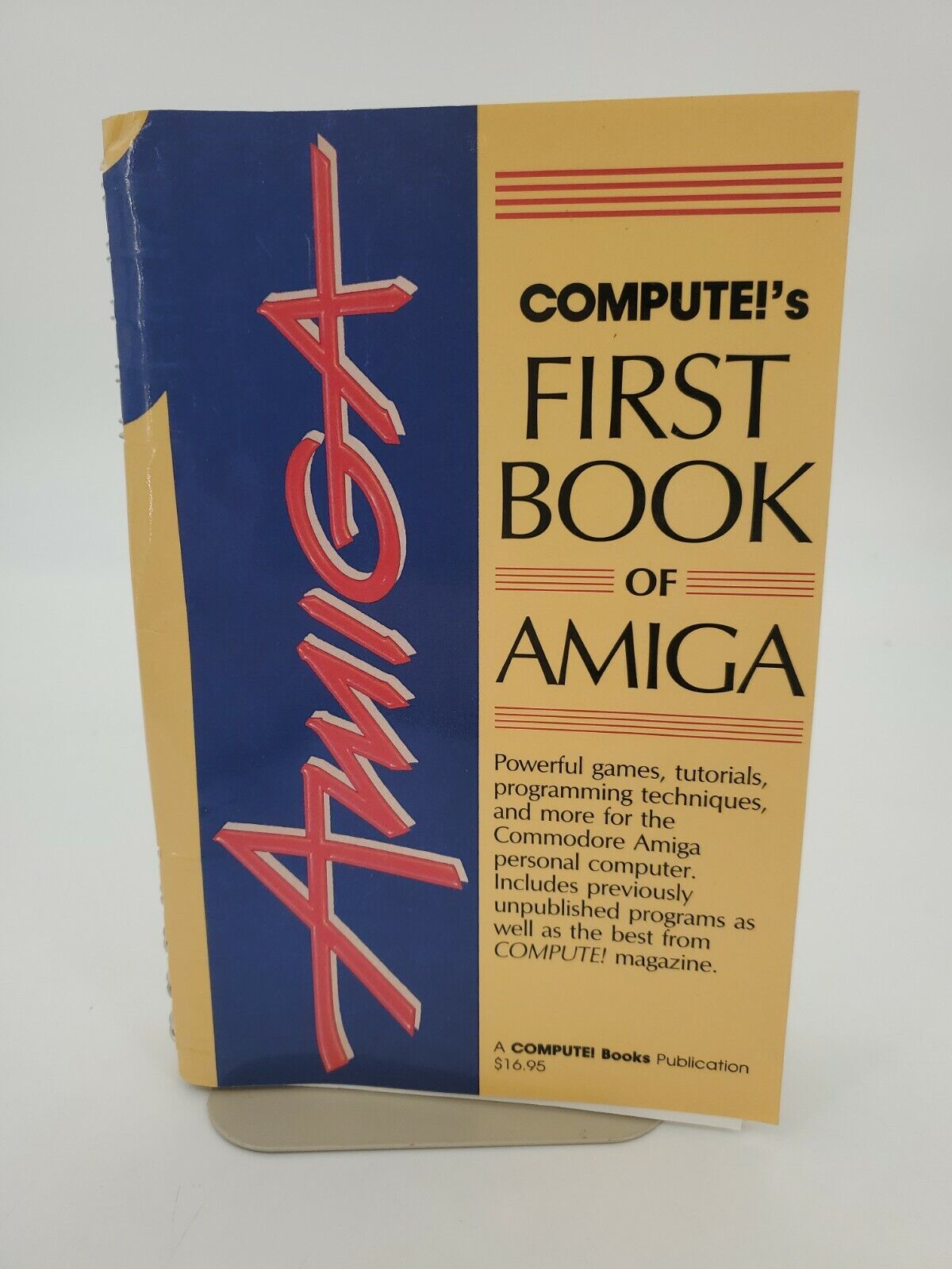 Compute's First book of Amiga Vintage 1986