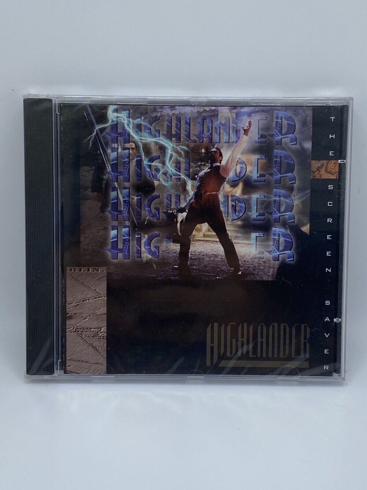 Highlander: The Screen Saver (CD, PC & Mac, 1996) BRAND NEW SEALED NOS Deadstock