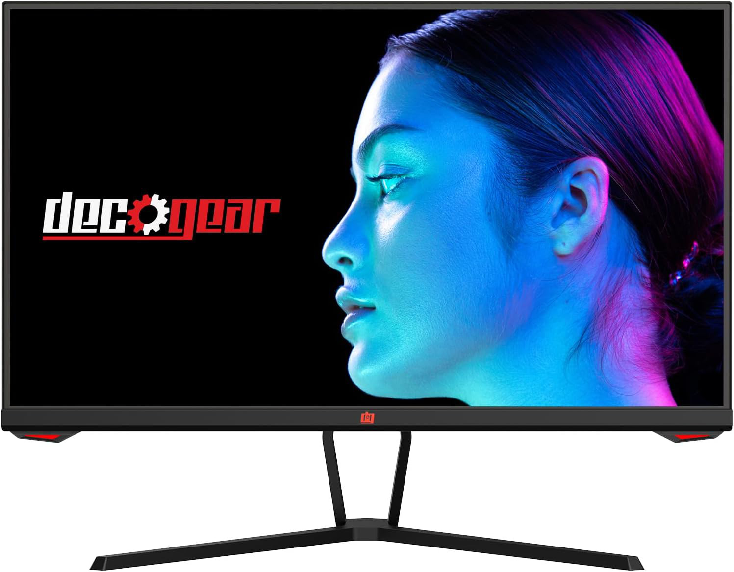 Deco Gear 25 Gaming Monitor, Fast IPS 1ms (GTG) Panel with 144Hz Refresh Rate, 1