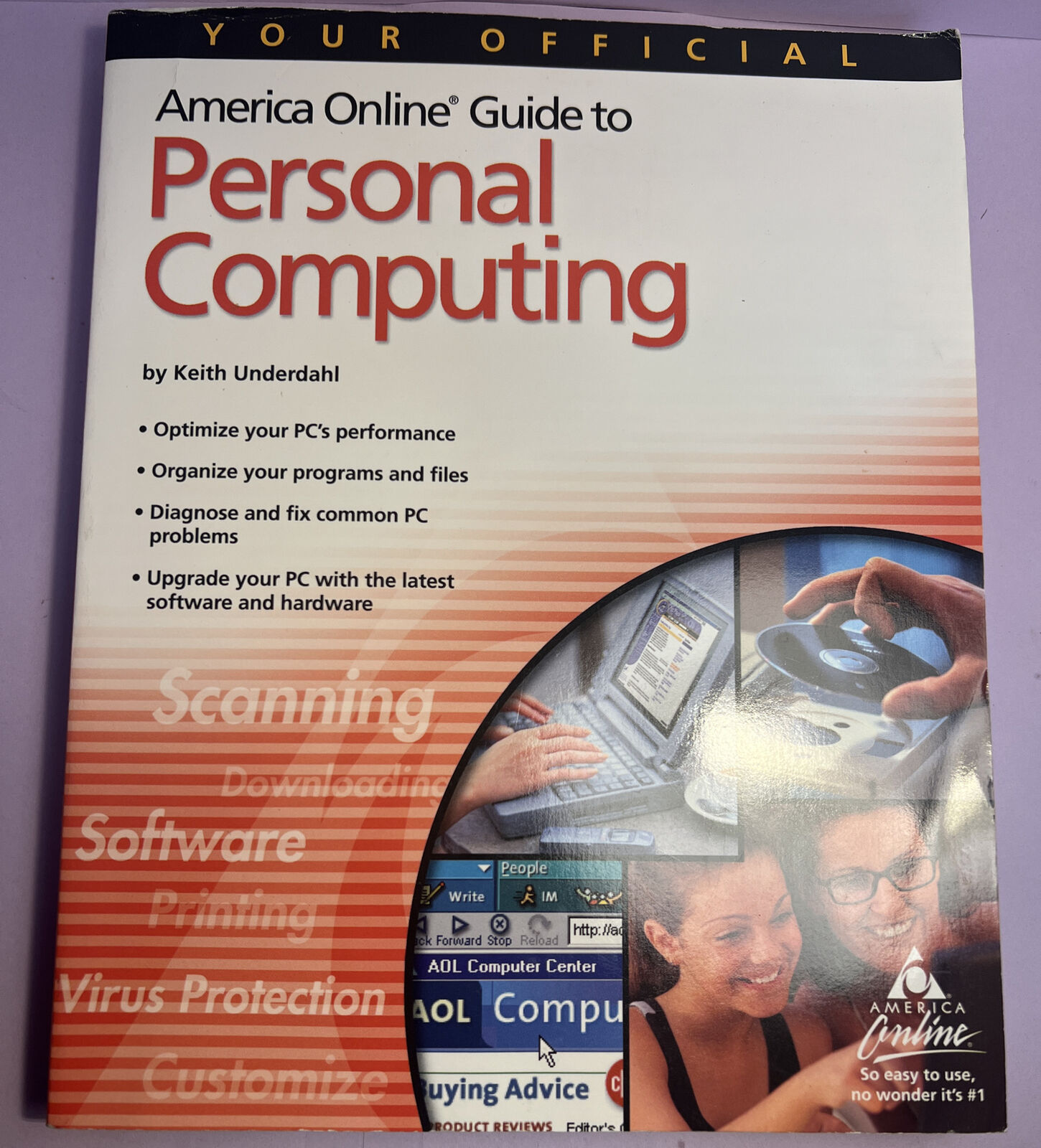 2001 America Online Guide To Personal Computing User Guide Book First Edition G