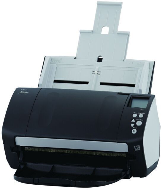 Color Fujitsu Fi-7160 Document Sheet-fed Scanner Pa03670-b055 33k Scans